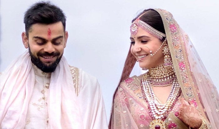 Virat Kohli and Anushka Sharma Marriage Photos Download