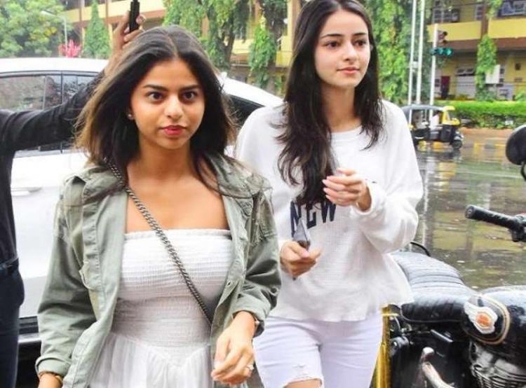 Ananya Panday with Suhana Khan