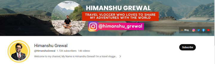 Himanshu Grewal Vlog Channel
