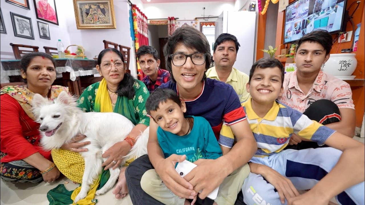 Sourav Joshi Family